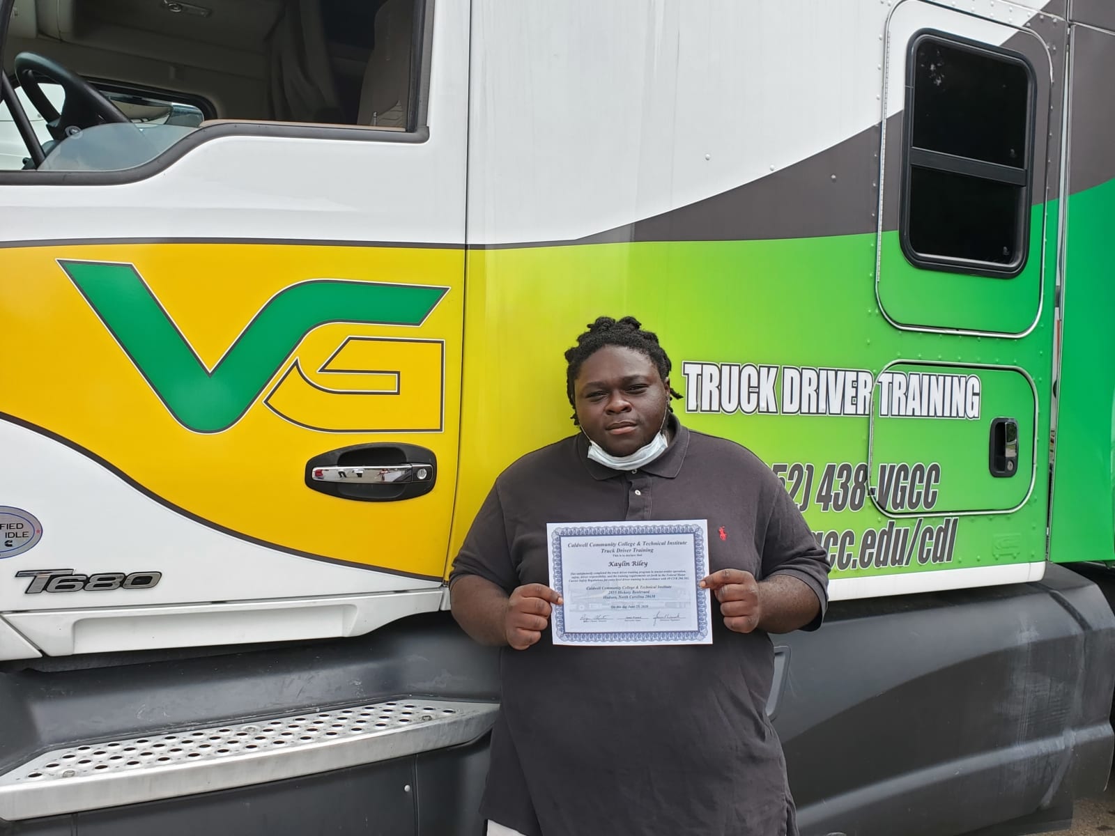 CDL Graduate Kalin Riley WIZS
