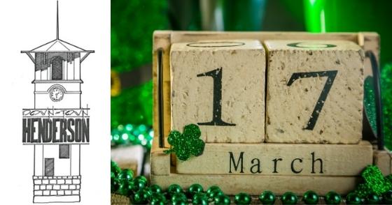 Celebrate St. Patrick’s Day Thursday in Downtown Henderson